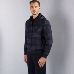 Cheap Cashmere Hooded Blouson Mens Outerwear