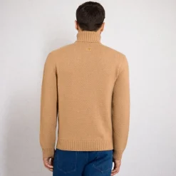 Fashion Cashmere Turtleneck Sweater Mens Knitwear