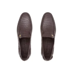 New Casual Crocodile Loafers Loafers