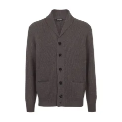 New Chunky Knit Cardigan Mens Knitwear