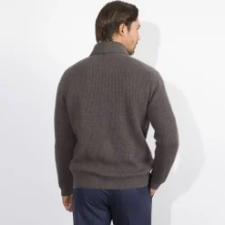 New Chunky Knit Cardigan Mens Knitwear