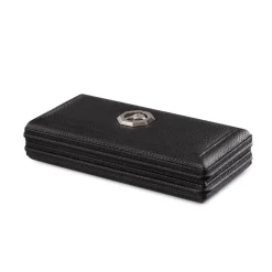Hot Cigar Case For 3 Cigars In Calfskin Leather Cigar Accessories