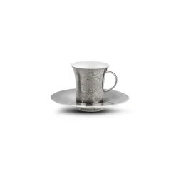 Online Coffee Cups Gift Box Platinum Fine Paisley Tea & Coffee Sets