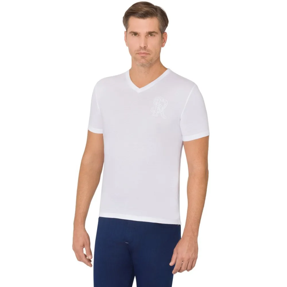New Cord Crew Neck T-Shirt Mens Last Sizes