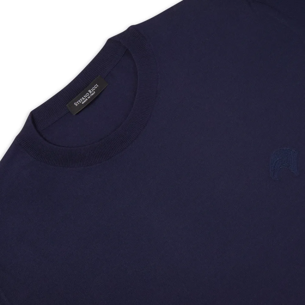 Fashion Crew Neck Sweater Mens Knitwear