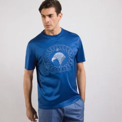 Outlet Crew Neck T-Shirt Mens Knitwear