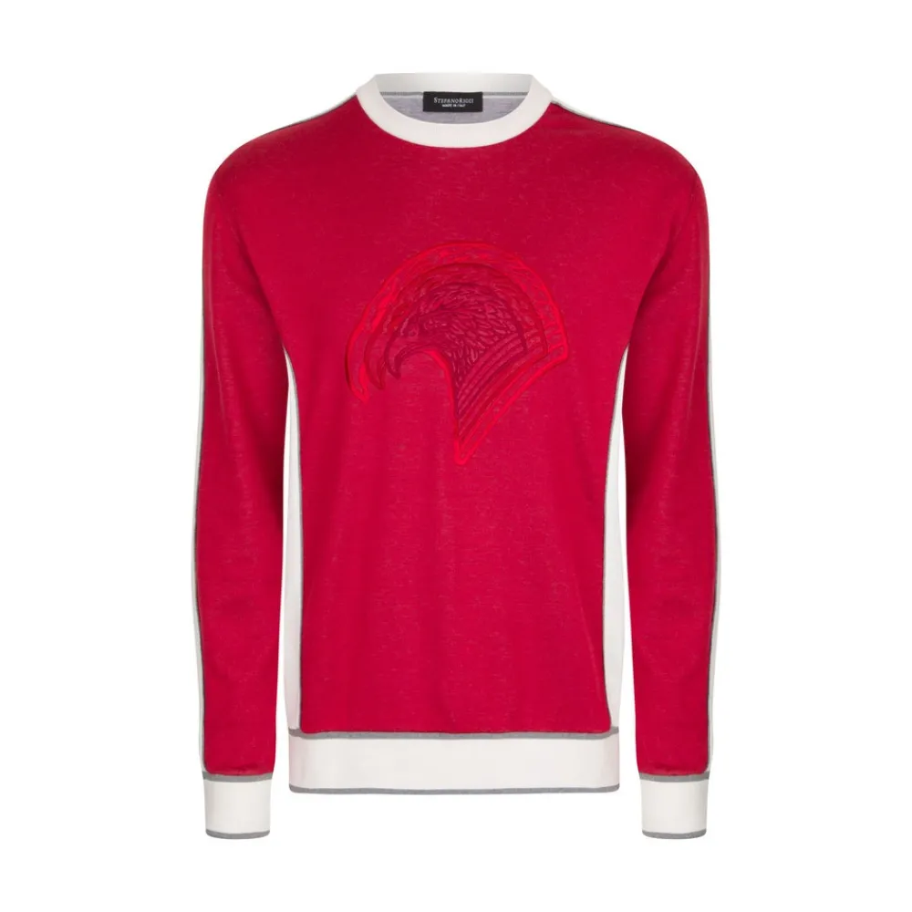 Discount Crewneck Knitted Sweater Mens Jogging Suits