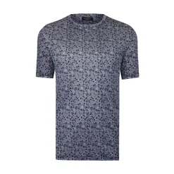 Fashion Crewneck Silk T-Shirt Mens Last Sizes