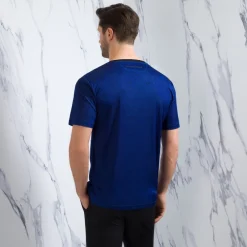 Outlet Crewneck Silk T-Shirt Mens Last Sizes
