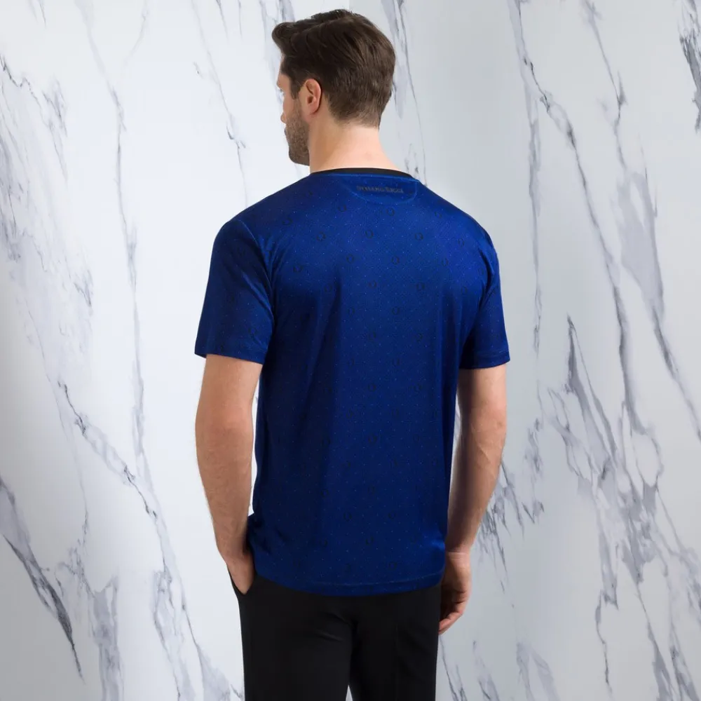 Outlet Crewneck Silk T-Shirt Mens Last Sizes
