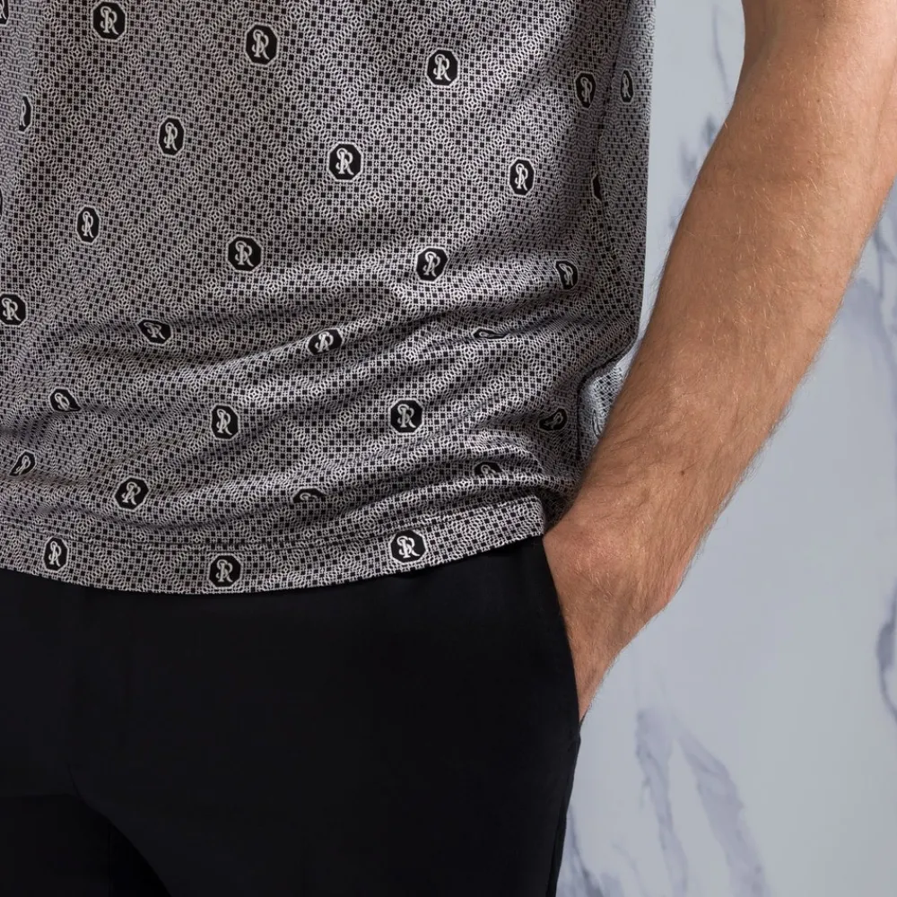 Cheap Crewneck Silk T-Shirt Mens T-Shirts