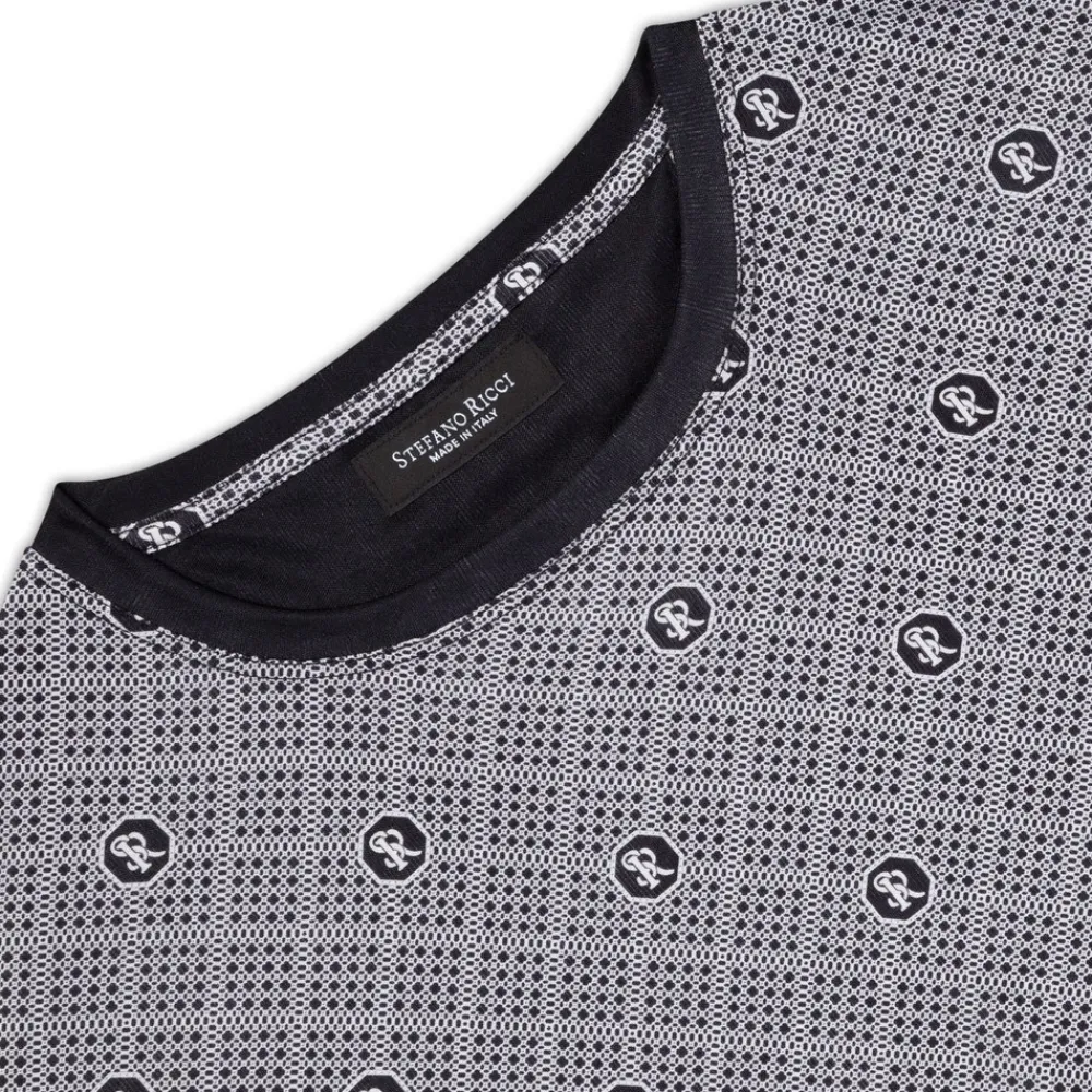 Cheap Crewneck Silk T-Shirt Mens T-Shirts