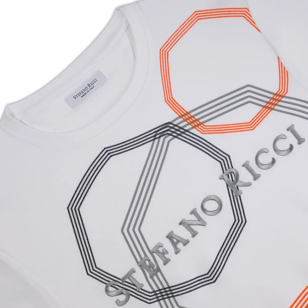 New Crewneck T-Shirt Mens Luxury Tech