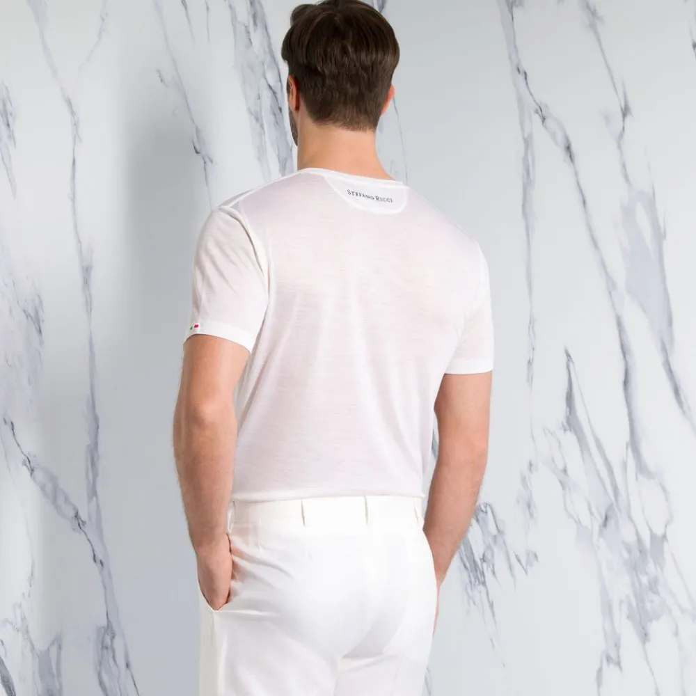 New Crewneck T-Shirt Mens Luxury Tech