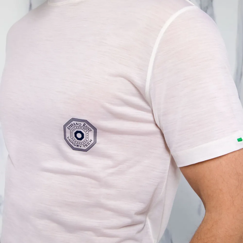 New Crewneck T-Shirt Mens Luxury Tech