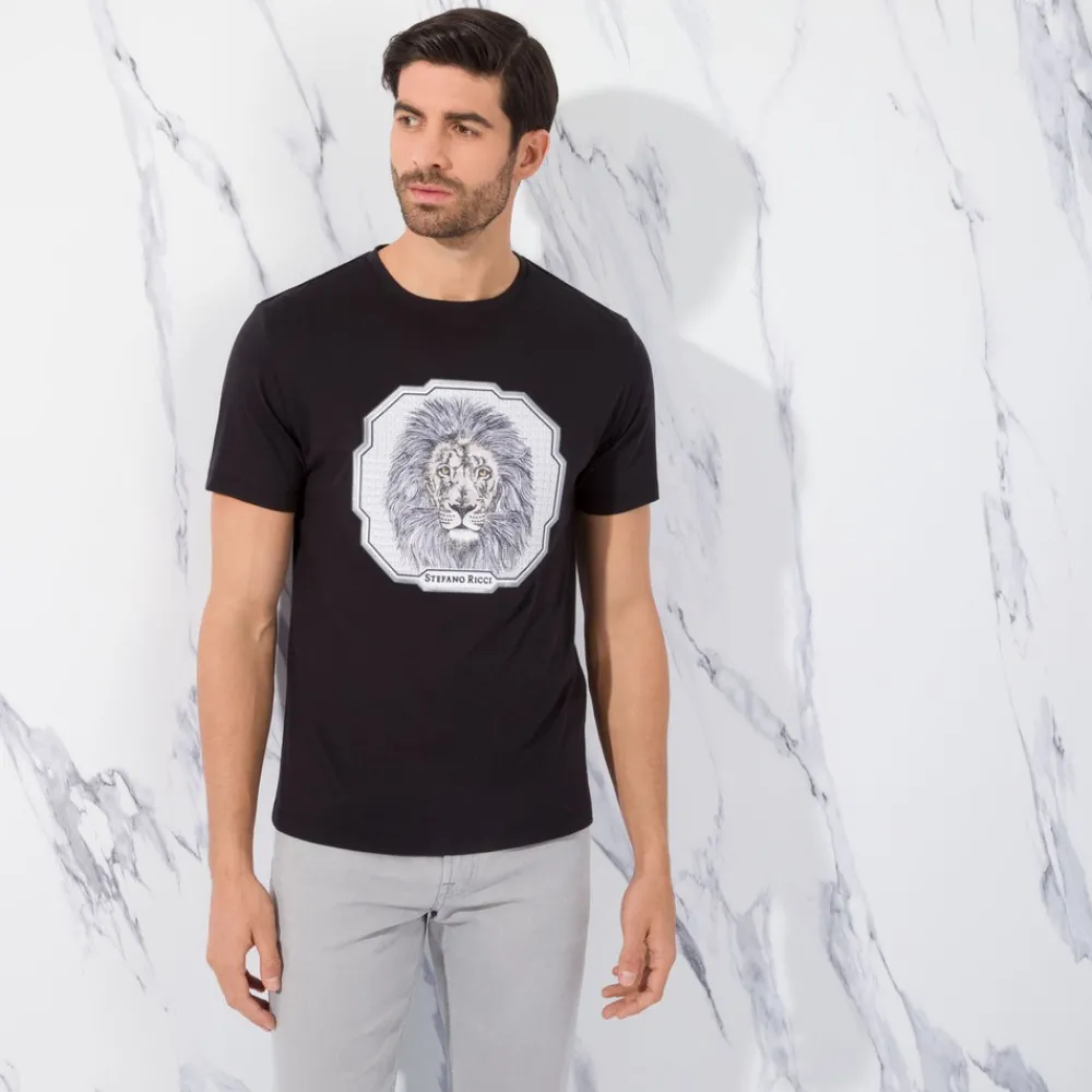 Hot Crewneck T-Shirt Mens Last Sizes