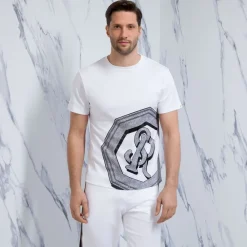 Outlet Crewneck T-Shirt Mens Luxury Tech