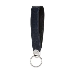 Store Crocodile And Calfskin Leather Keyring Small Leather Goods
