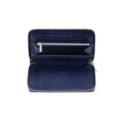 Cheap Crocodile And Calfskin Leather Zip Wallet Small Leather Goods