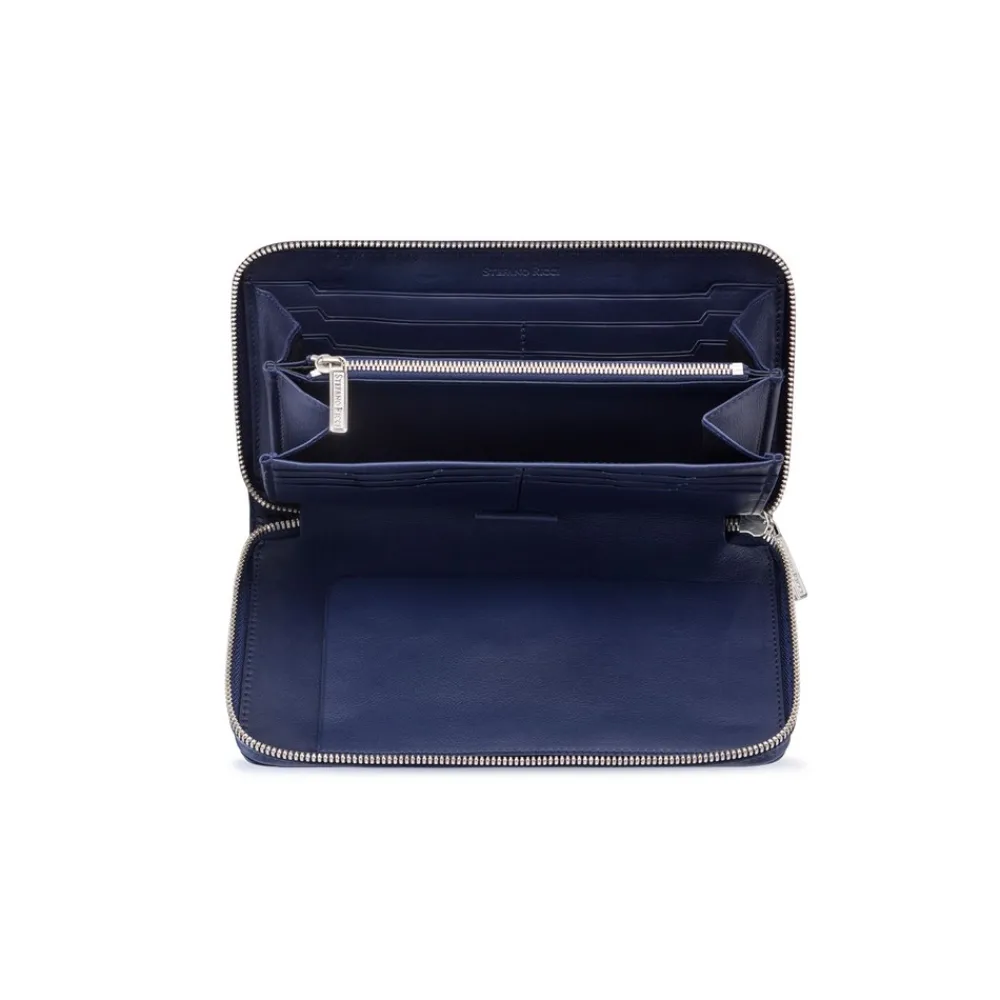 Cheap Crocodile And Calfskin Leather Zip Wallet Small Leather Goods
