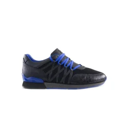 Outlet Crocodile And Calfskin Trainers Sneakers