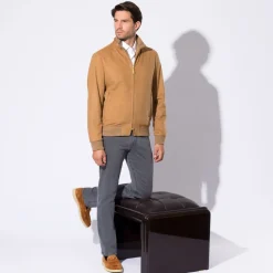 Discount Crocodile And Cashmere Blouson Mens Last Sizes