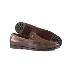 Online Crocodile And Deerskin Loafers Loafers