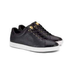 Online Crocodile And Deerskin Sneakers Sneakers