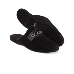 Sale Crocodile And Suede Slippers Espadrilles & Sandals