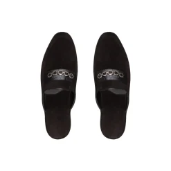 Sale Crocodile And Suede Slippers Espadrilles & Sandals