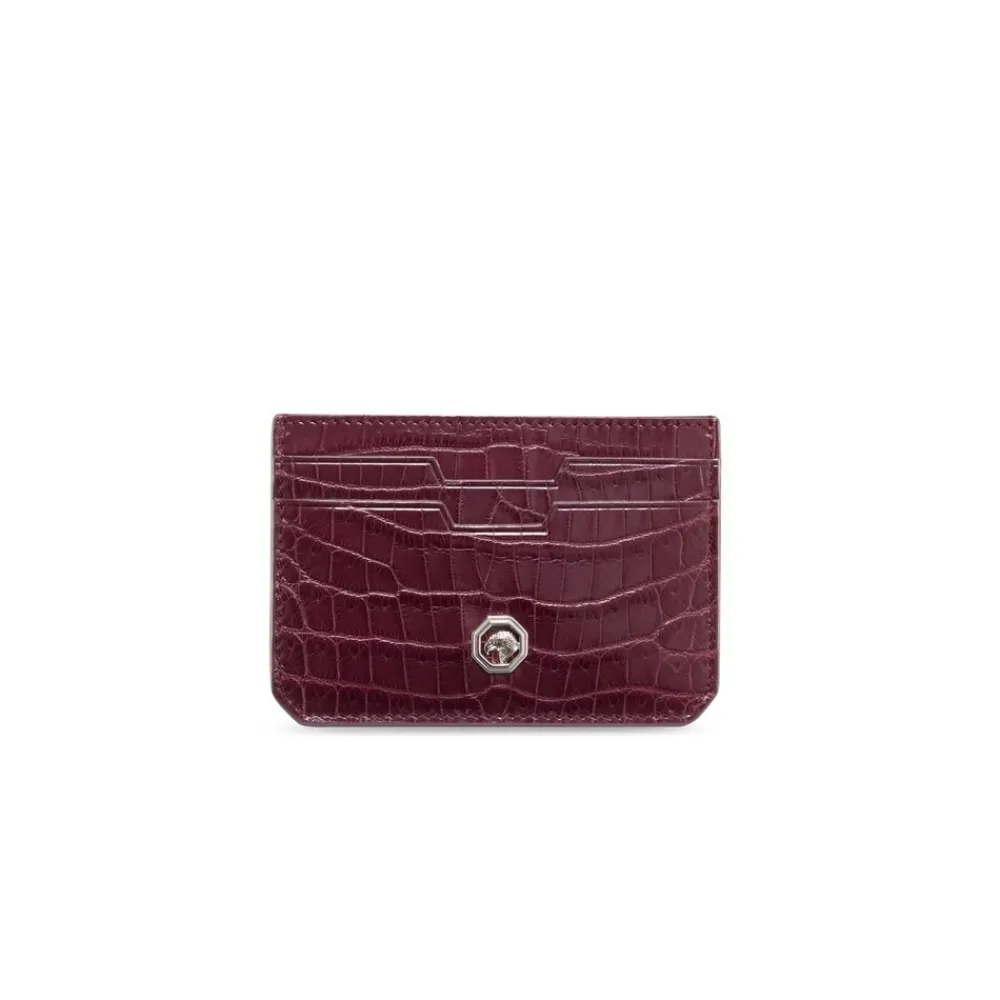 Best Crocodile Leather Card Holder Small Leather Goods