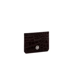 Best Sale Crocodile Leather Card Holder Small Leather Goods