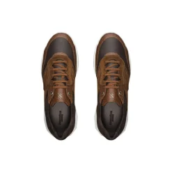 Hot Crocodile, Suede And Calfskin Leather Sneakers Sneakers
