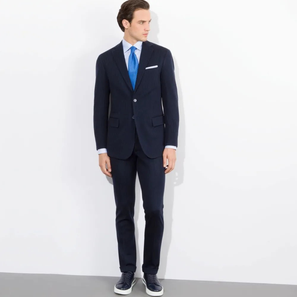 Cheap Deconstructed Single Breasted Suit Mens Suits