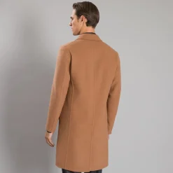 Store Deconstructed Wool Coat Mens Outerwear