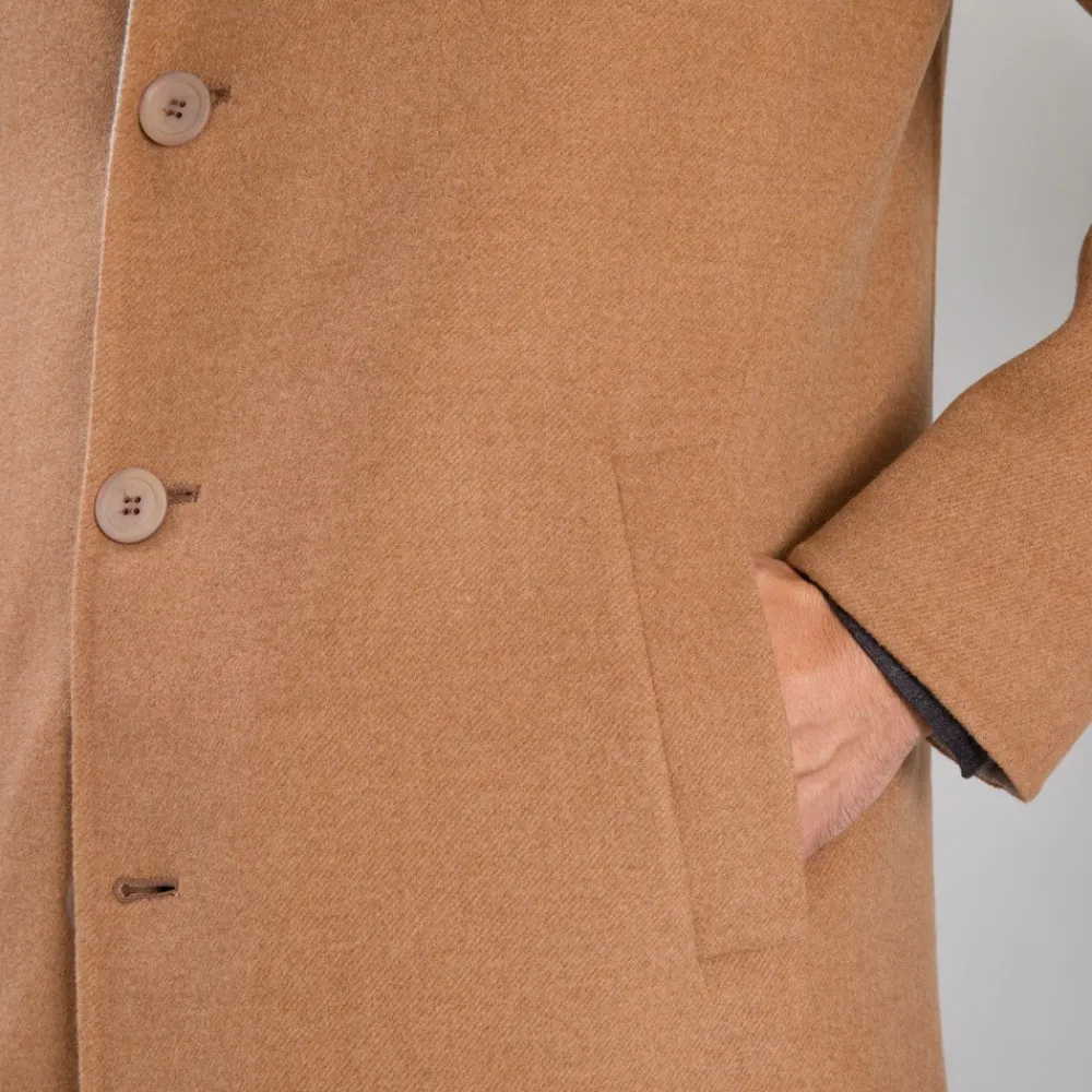 Store Deconstructed Wool Coat Mens Outerwear