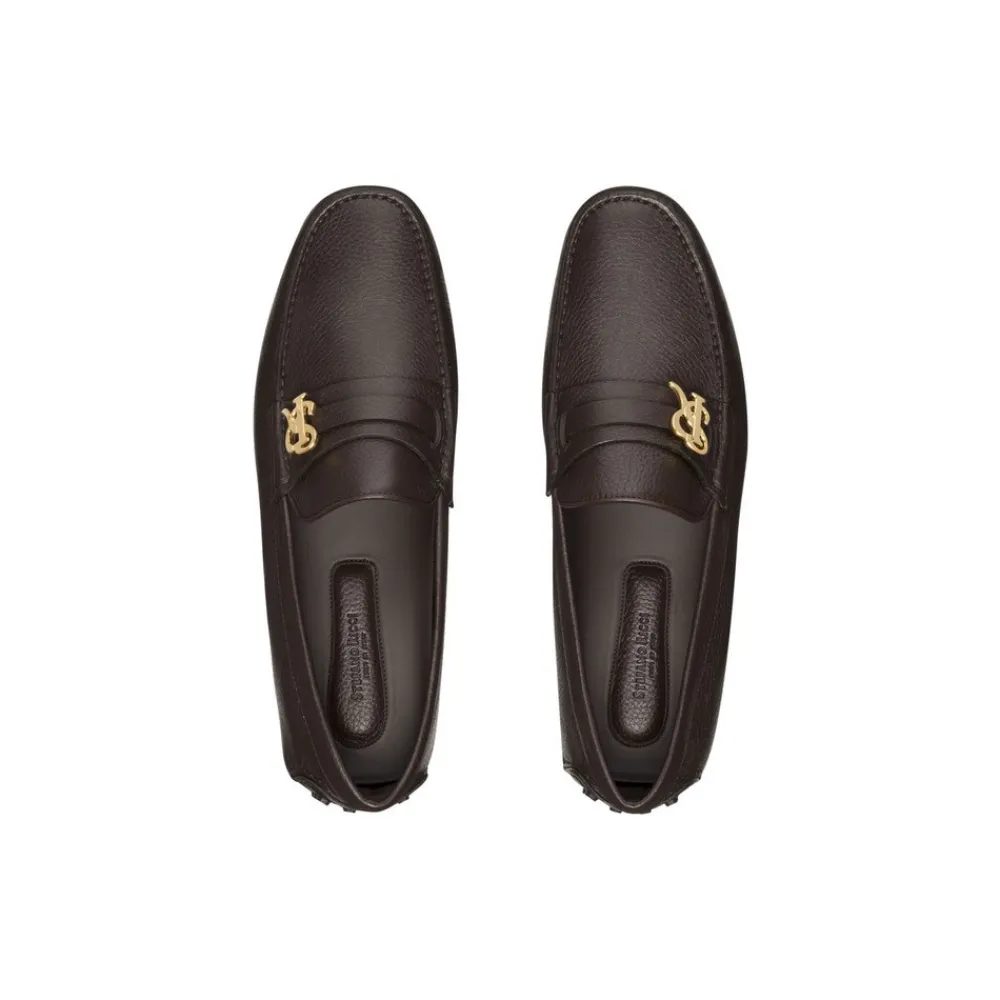 Discount Deerskin And Calfskin Leather Driving Shoes Loafers
