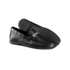 Hot Deerskin And Crocodile Leather Loafers Loafers