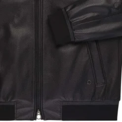 Outlet Deerskin Leather Blouson Mens Outerwear