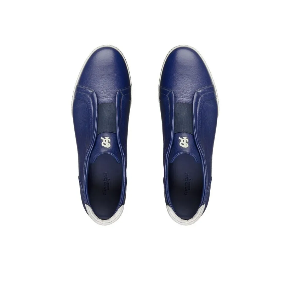 Store Deerskin Leather Slip On Sneakers Sneakers