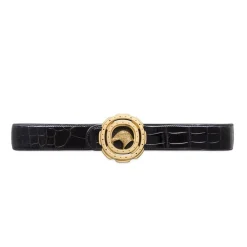 New Diamante Crocodile Leather Belt Belts