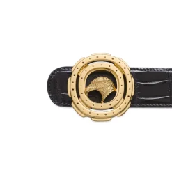 New Diamante Crocodile Leather Belt Belts