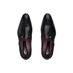 Cheap Diamante Crocodile Slip-On Oxford Shoes Dress Shoes