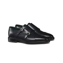 Outlet Double Cutaway Monk Strap Shoes Dress Shoes