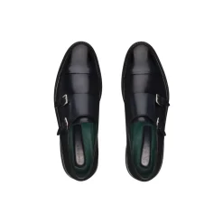 Outlet Double Cutaway Monk Strap Shoes Dress Shoes