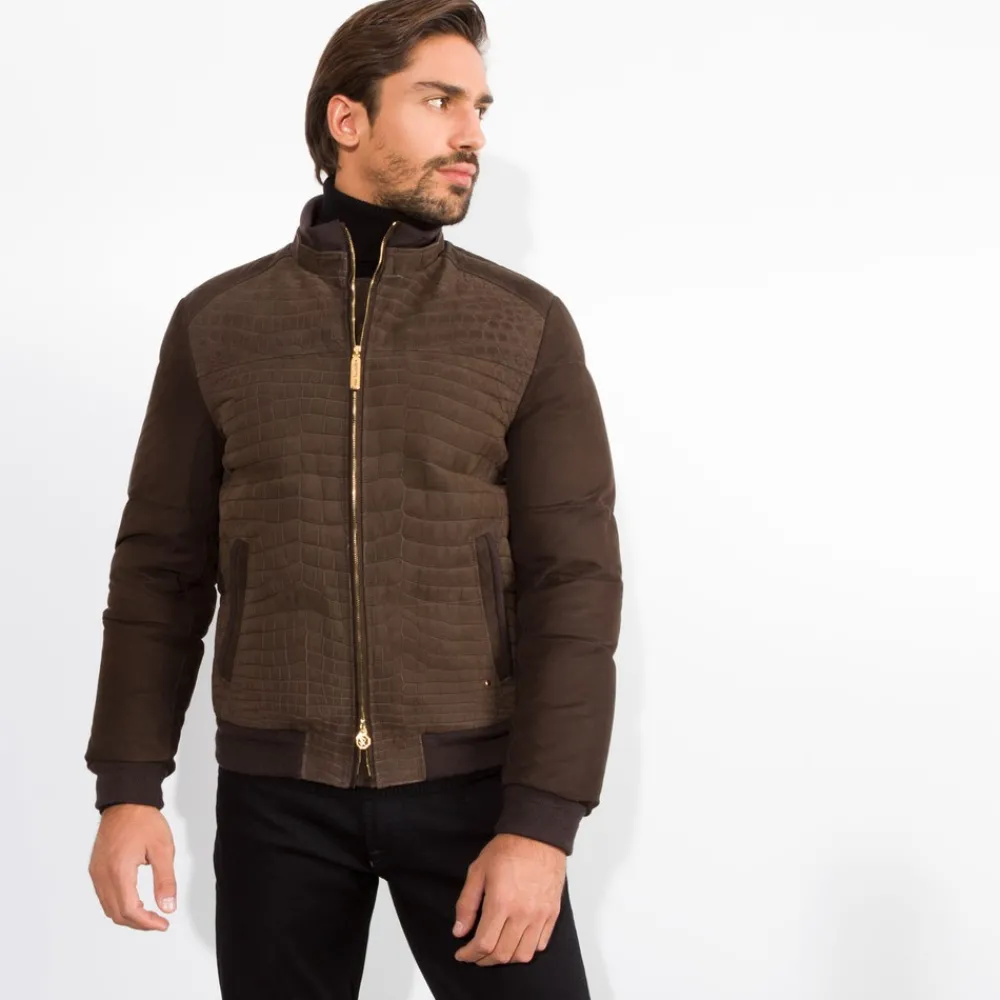 Online Down Blouson Mens Last Sizes