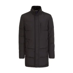 Clearance Down Coat With Beaver Fur Collar Mens Outerwear