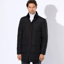 Clearance Down Coat With Beaver Fur Collar Mens Outerwear