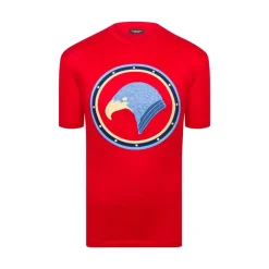 Cheap Eagle Head Embroidered T-Shirt Mens Last Sizes