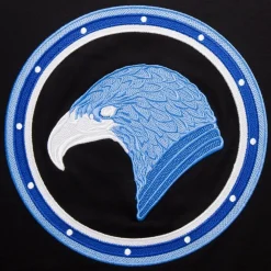 Best Eagle Head Embroidered T-Shirt Mens T-Shirts